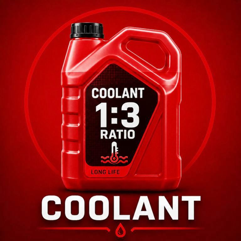 COOLANT 1:3 RATIO(RED)