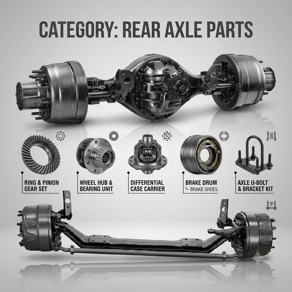 REAR AXLE PARTS