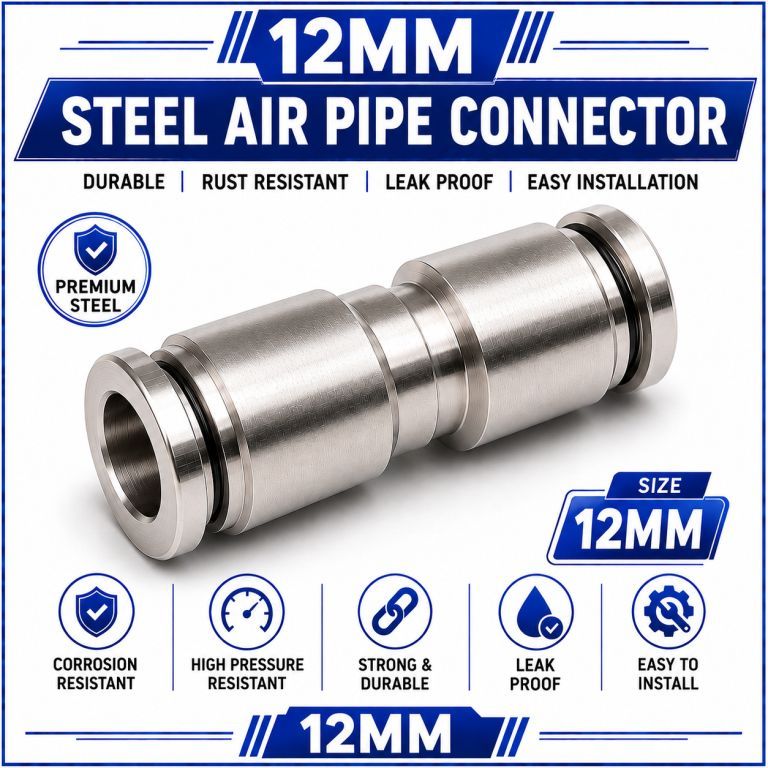 12MM STEEL CONNECTOR